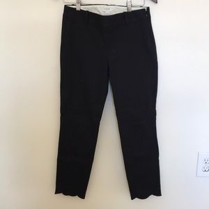 J. Crew Winnie Scalloped Hem Dress Pants, Size 4